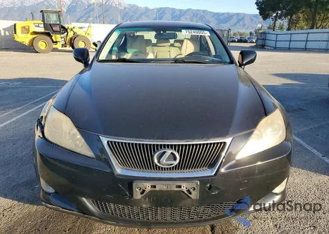 2007 Lexus Is 250 from USA, damaged, VIN JTHCK262172009752